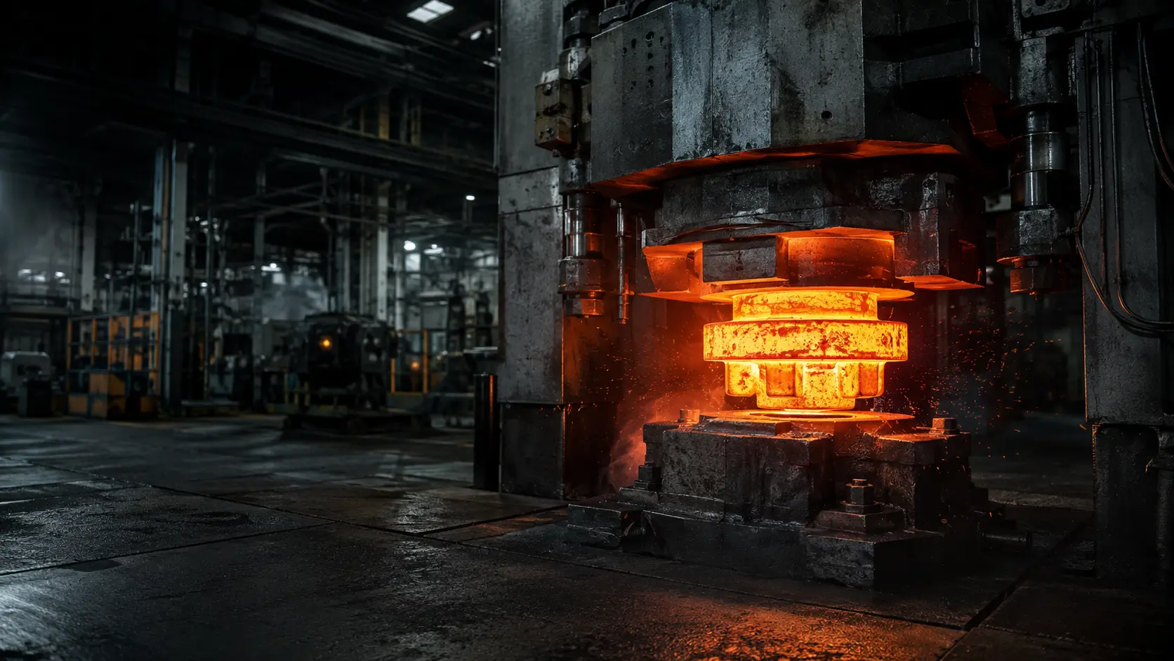 Precision forging helps create strong, reliable components for demanding industrial applications.
