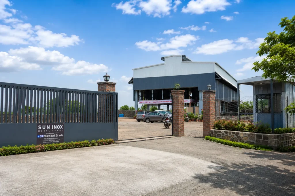 Sun Inox Metal Forge manufacturing plant in Maharashtra, India