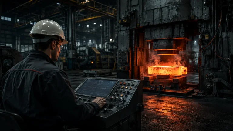 Controlled temperature, tooling, monitoring and inspection are essential for consistent forging quality.
